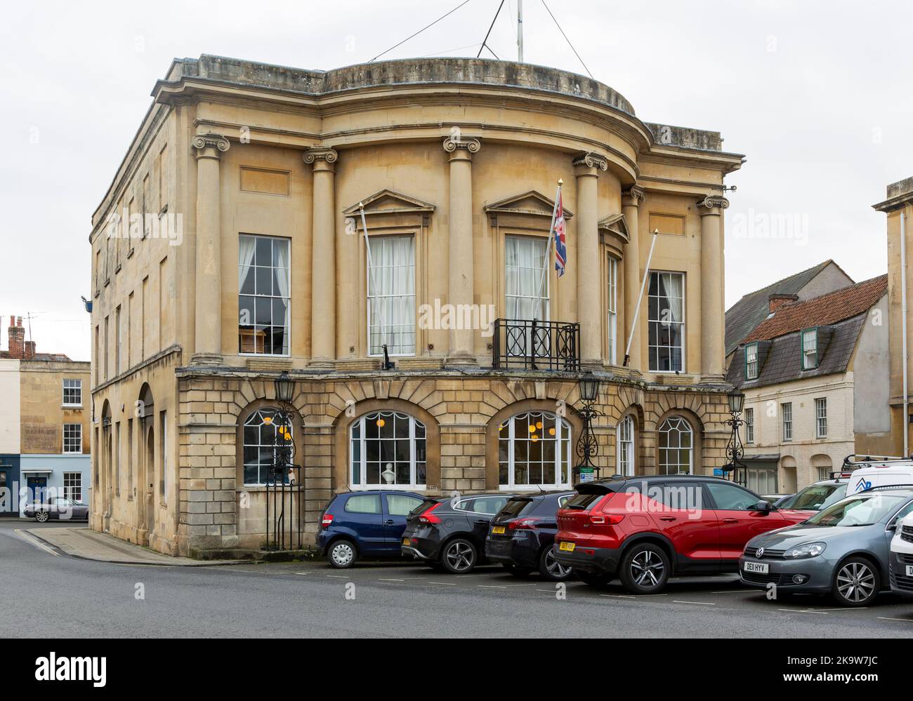 Town hall council offices building, Devizes, Wiltshire, England, UK architect Thomas Baldwin