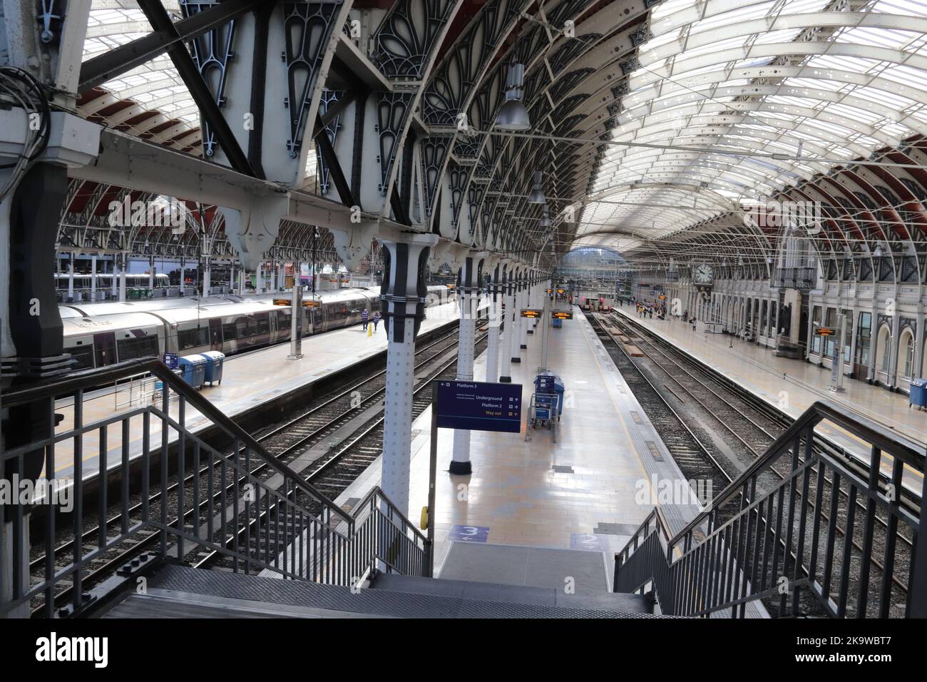 Paddington railway station, Paddington London England UK Stock Photo
