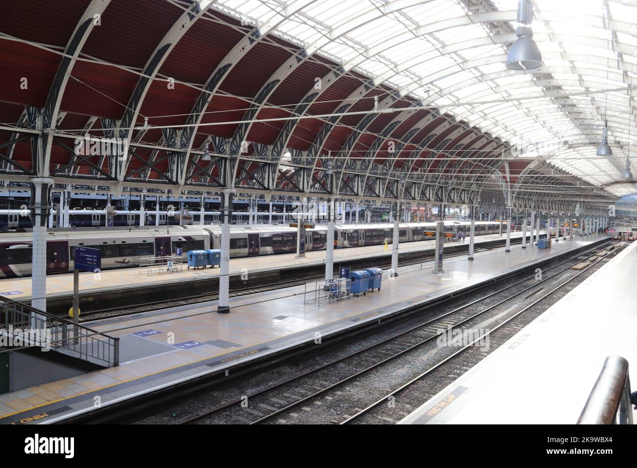 Paddington railway station, Paddington London England UK Stock Photo