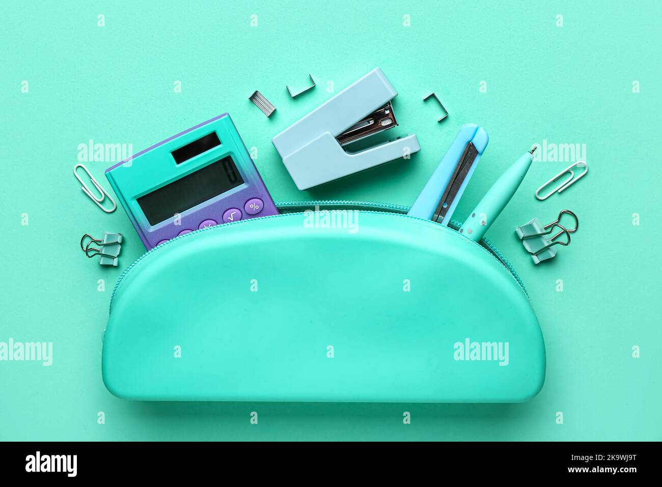 Pencil case stapler staples hires stock photography and images Alamy