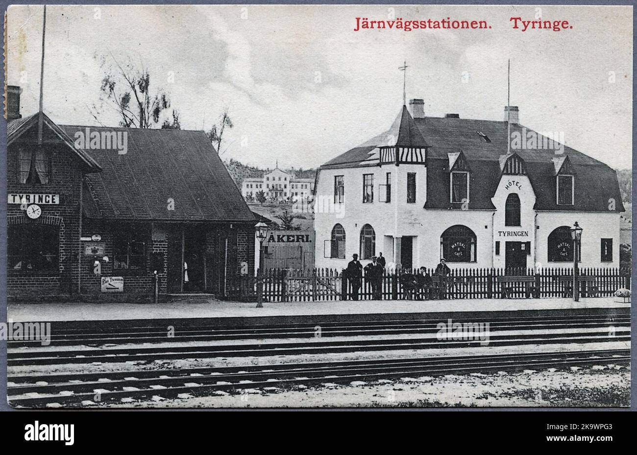 Tyringe Station. Stock Photo