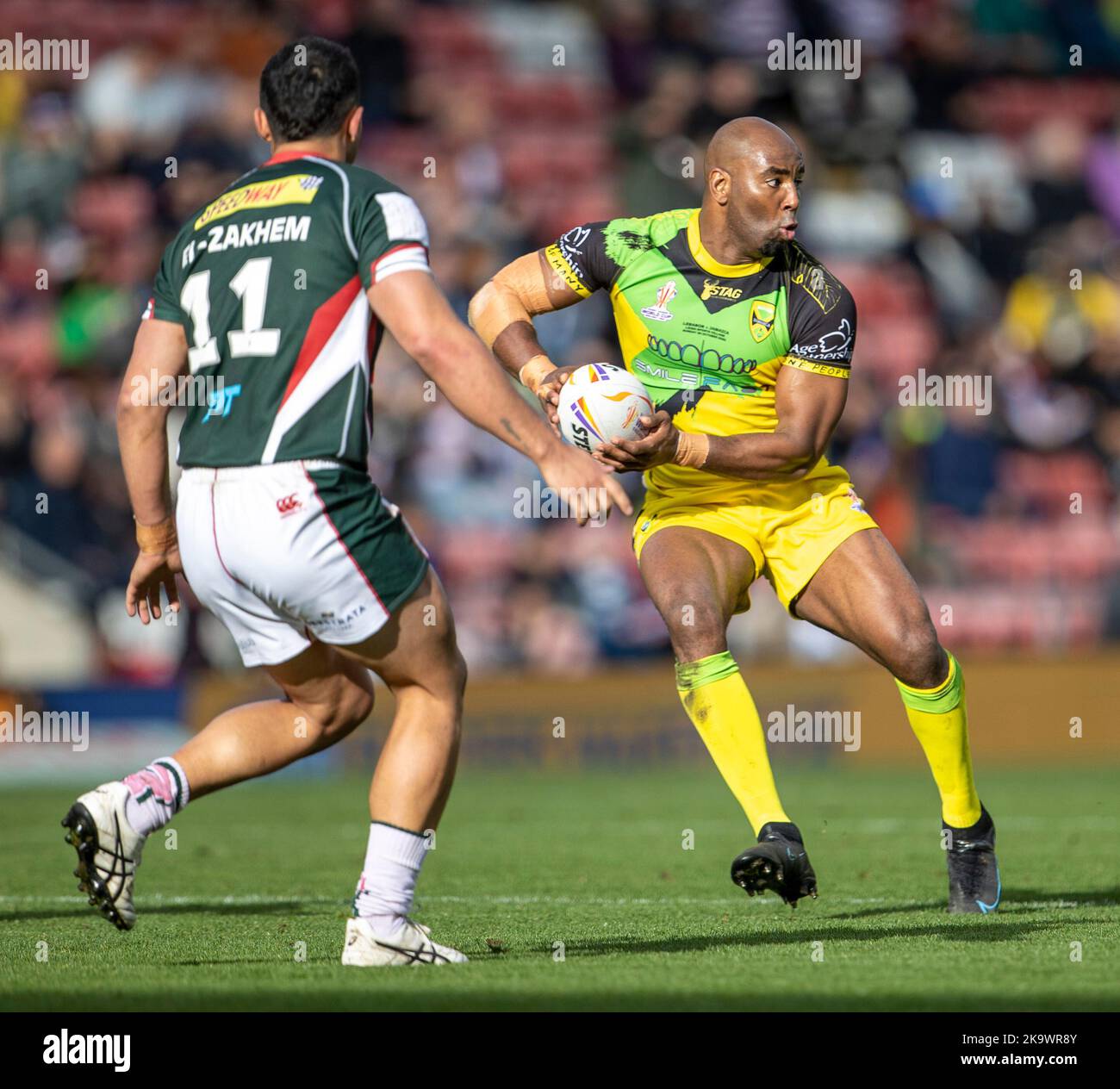 30th October 2022; Leigh Sports Village, Leigh, Greater Manchester ...