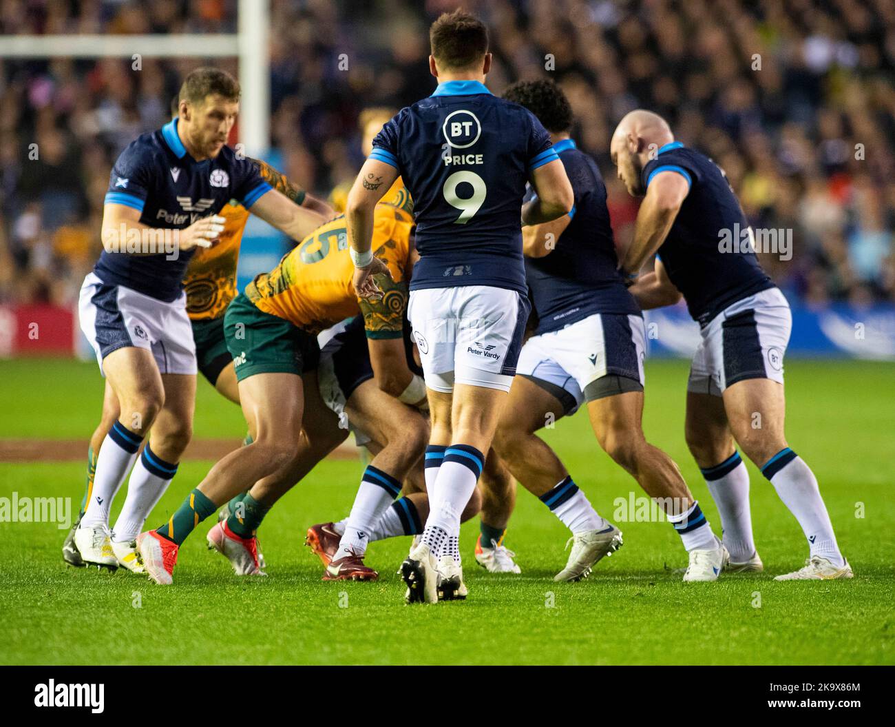 Scotland October 29th Match action during the Rugby Union Autumn