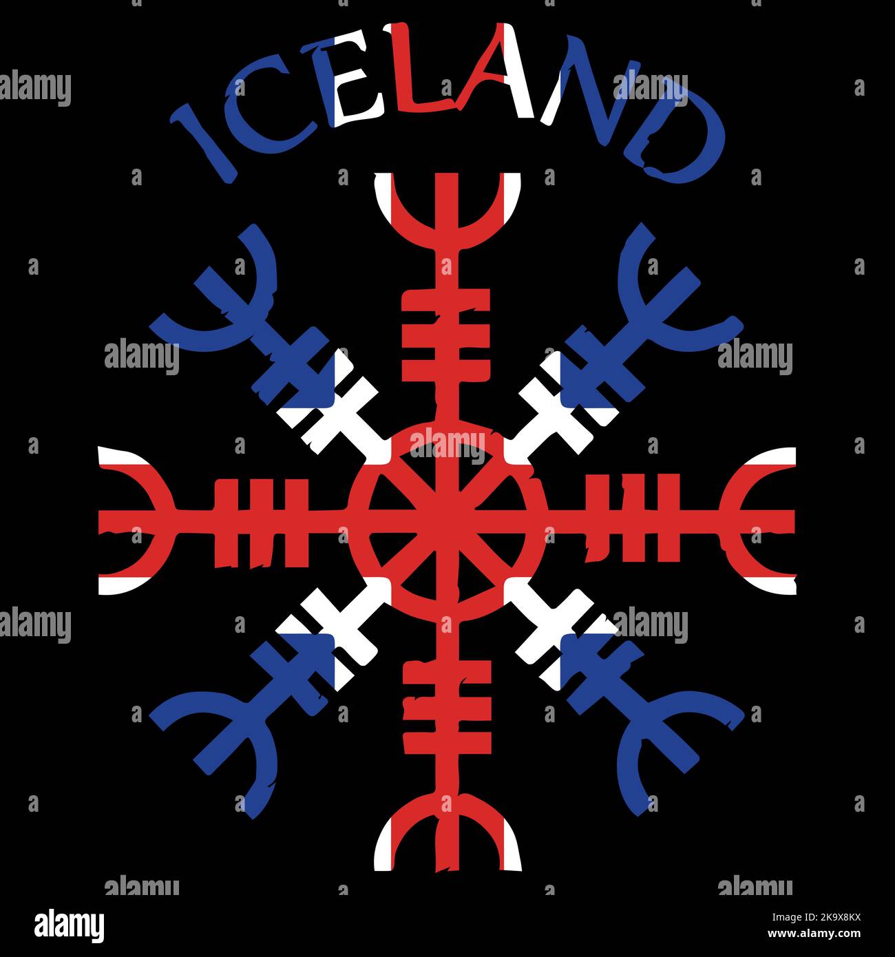 Helm Of Awe Helm Of Terror Icelandic Magical Staves Aegishjalmur