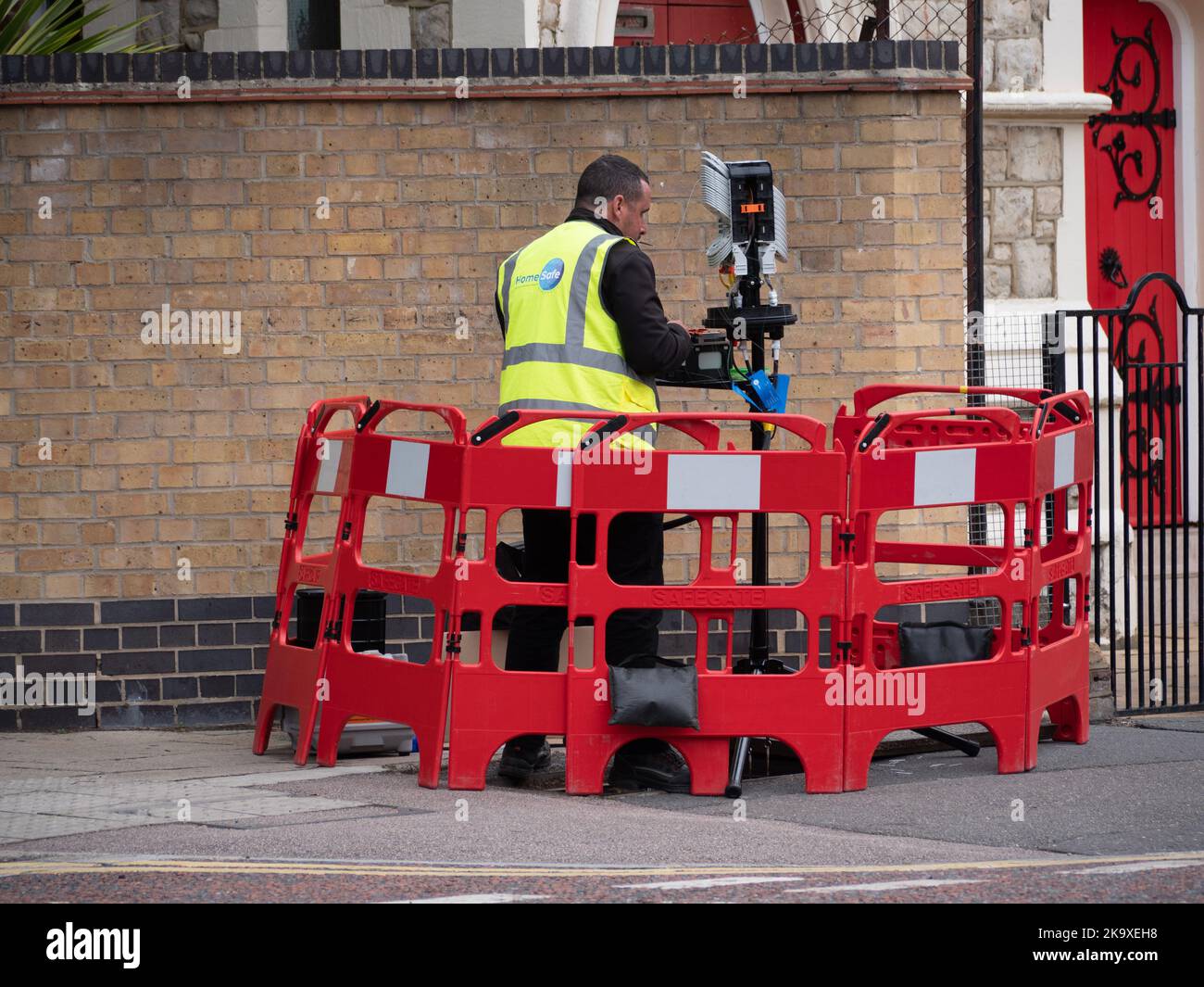 Broadband alternative network provider Hyperoptic engineer working in ...