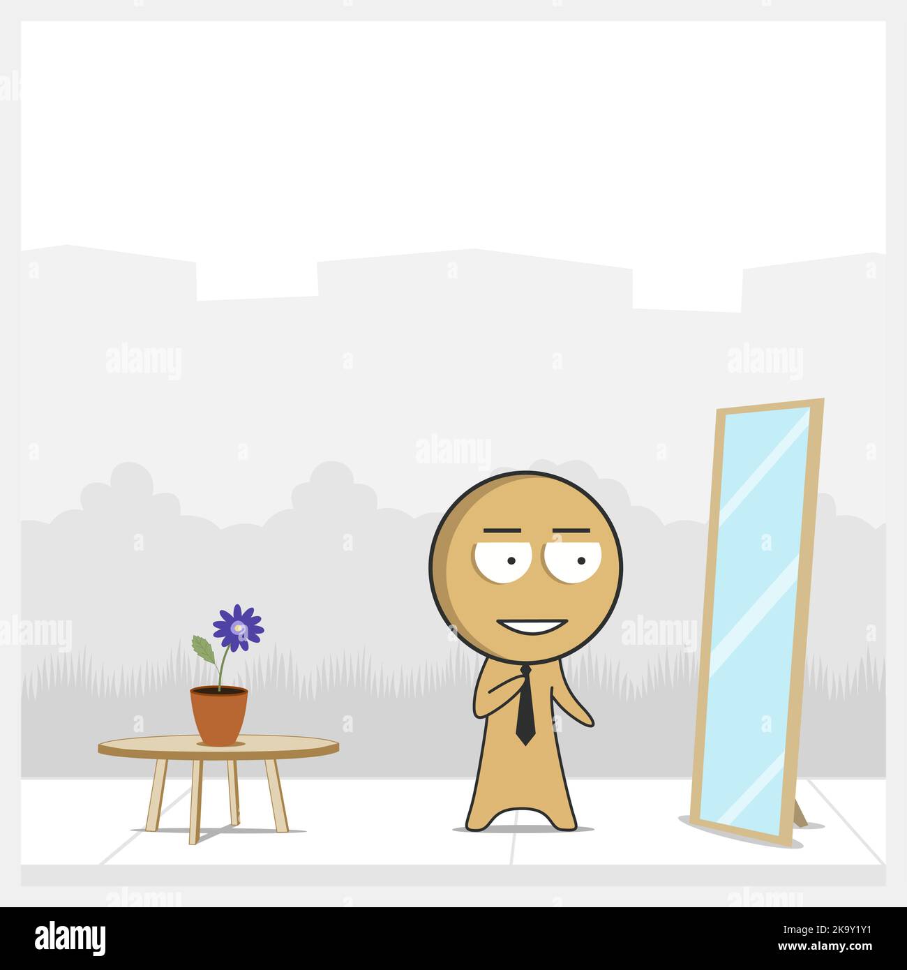 Businessman going to work Stock Vector