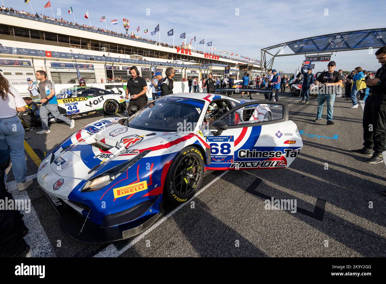 68 CHEN Evan (chn), AF Corse SRL, Ferrari 488 GT3, action during the