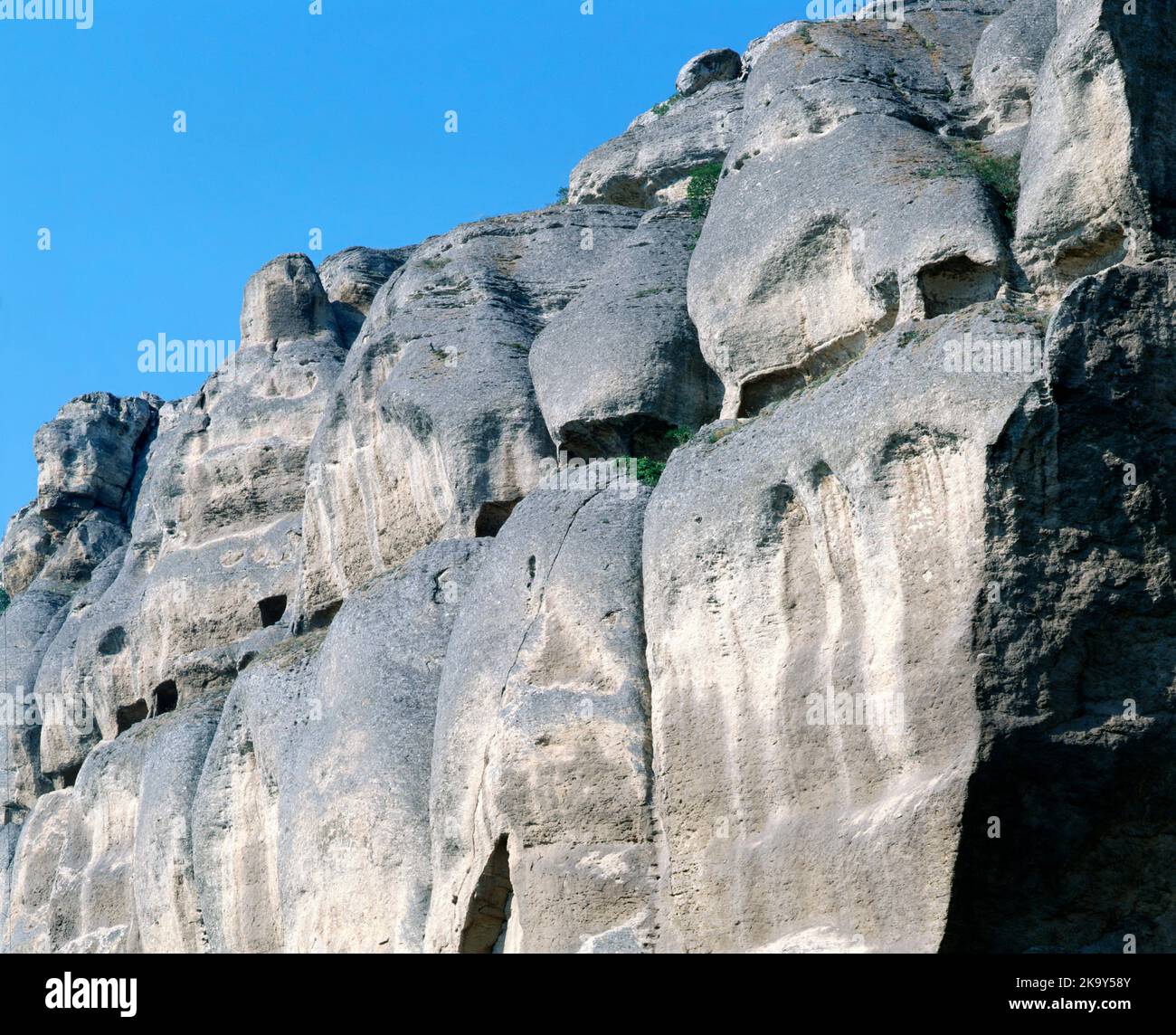 Madara Rider or Madara Horseman, a medieval bas-relief carved on a ...