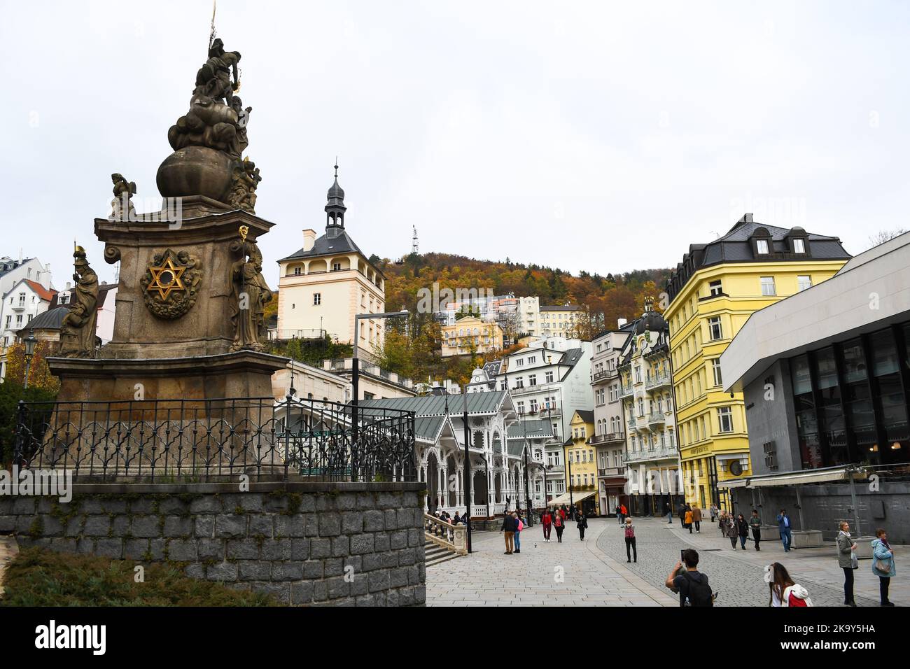 Karlovy Vary Stock Photo