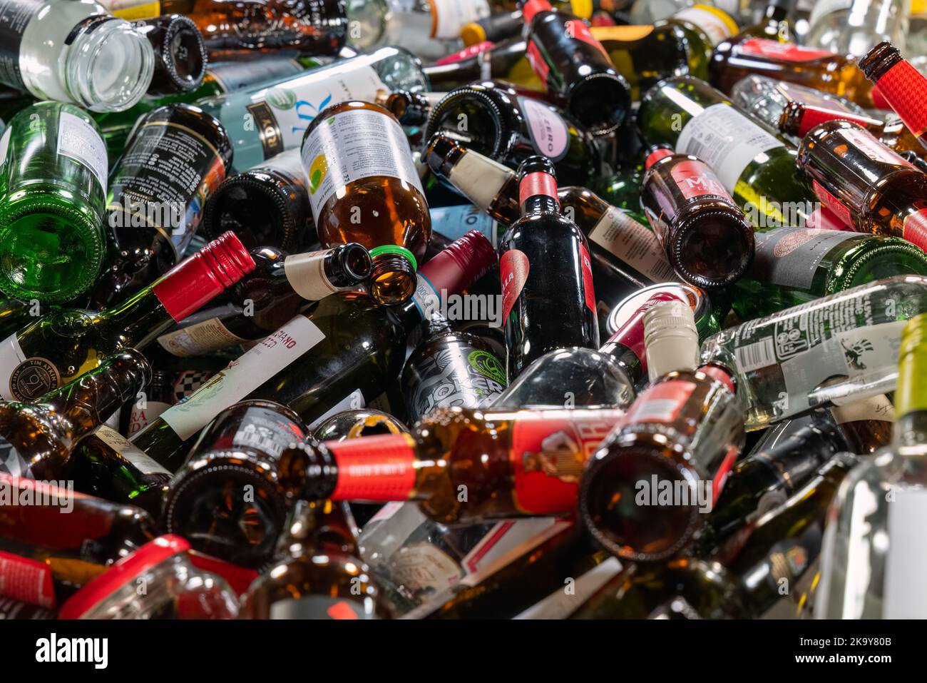 30 October 2022. Hopeman, Moray, Scotland. This is the interior of a a