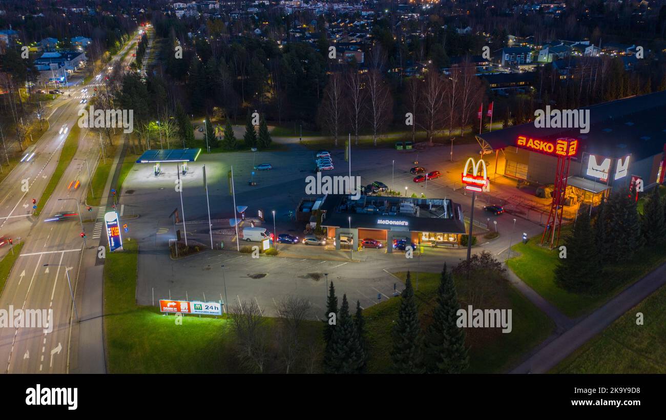 Fast food line Stock Photo Alamy