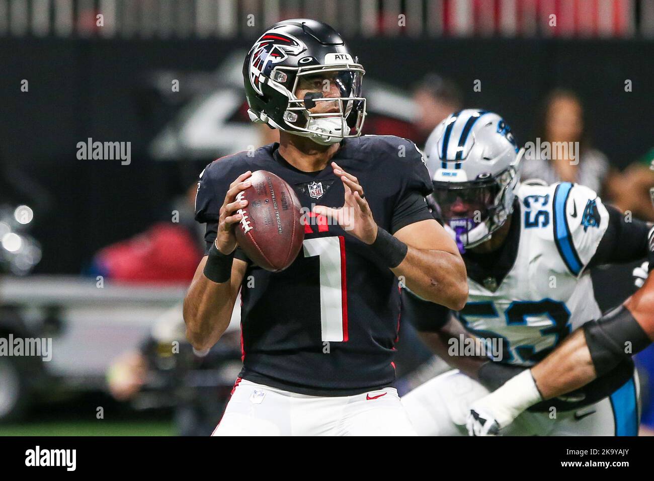 Marcus mariota falcons hi-res stock photography and images - Alamy