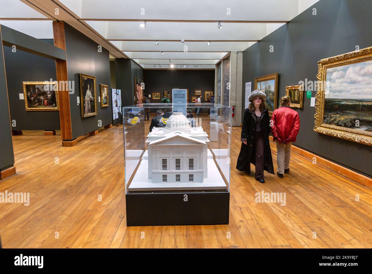 Huntarian Art Gallery, Glasgow, Scotland, United Kingdom Stock Photo