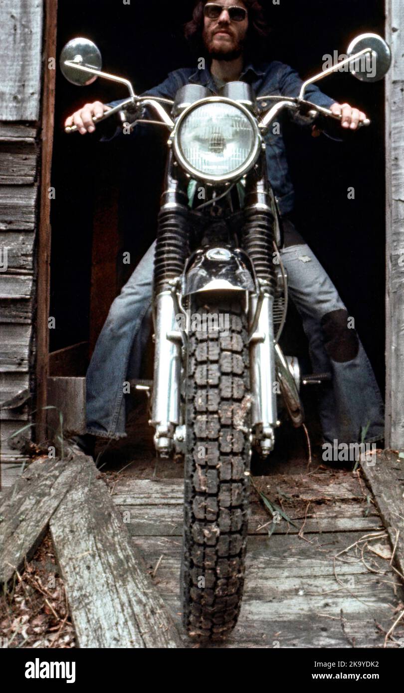 Chopper bike 70s hi-res stock photography and images - Alamy