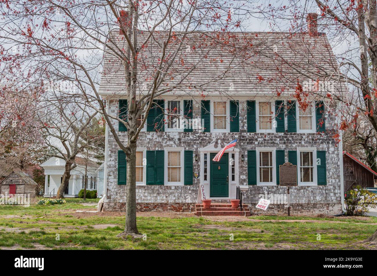 The Hiram Rodney Burton House , Lewes Delaware USA, Lewes, Delaware