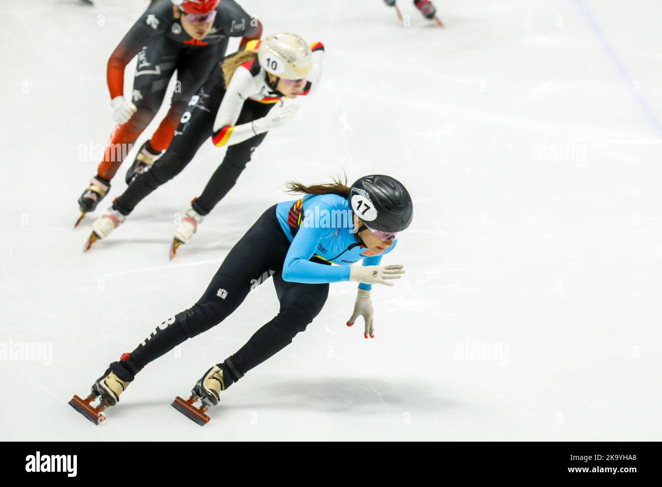 MONTREAL, CANADA OCTOBER 30 Hanne Desmet of Belgium competing during