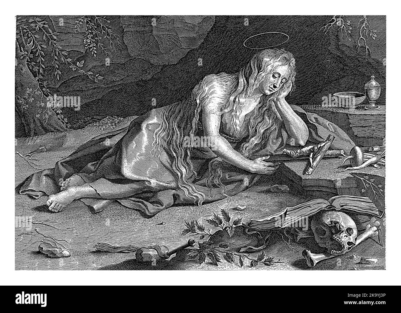 Bones Of Mary Magdalene Black And White Stock Photos Images Alamy