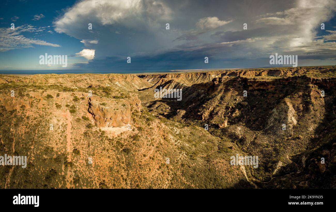 Cape Ranges Mountains gorges in Cape Range National Park, Western Australia. Exmouth Stock ...