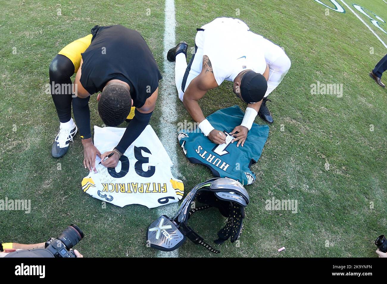 Philadelphia eagles jerseys hi-res stock photography and images - Alamy