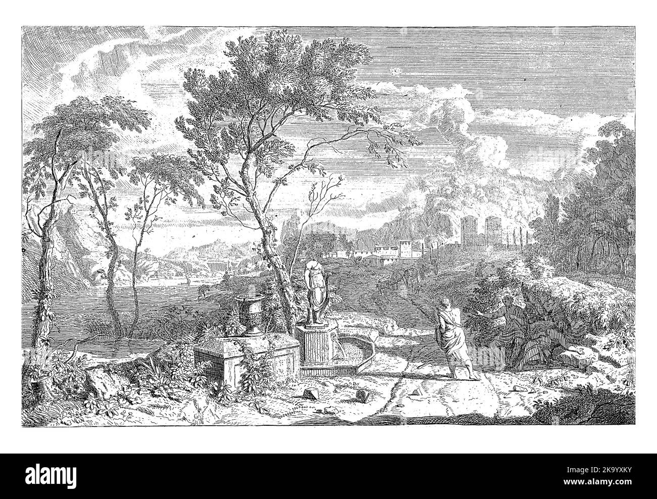 headless winged statue