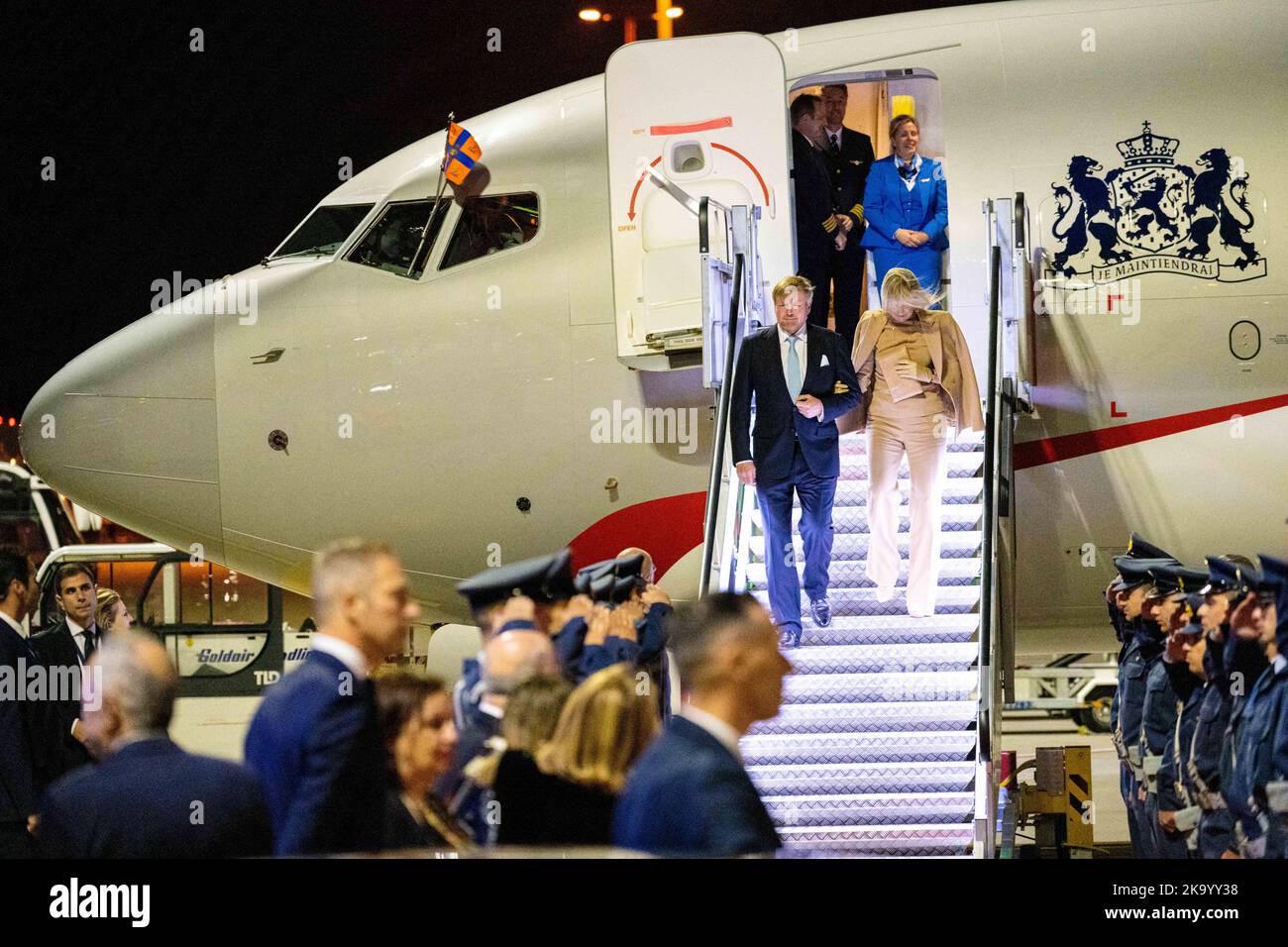 King Willem Alexander and Queen Maxima of the Netherlands during