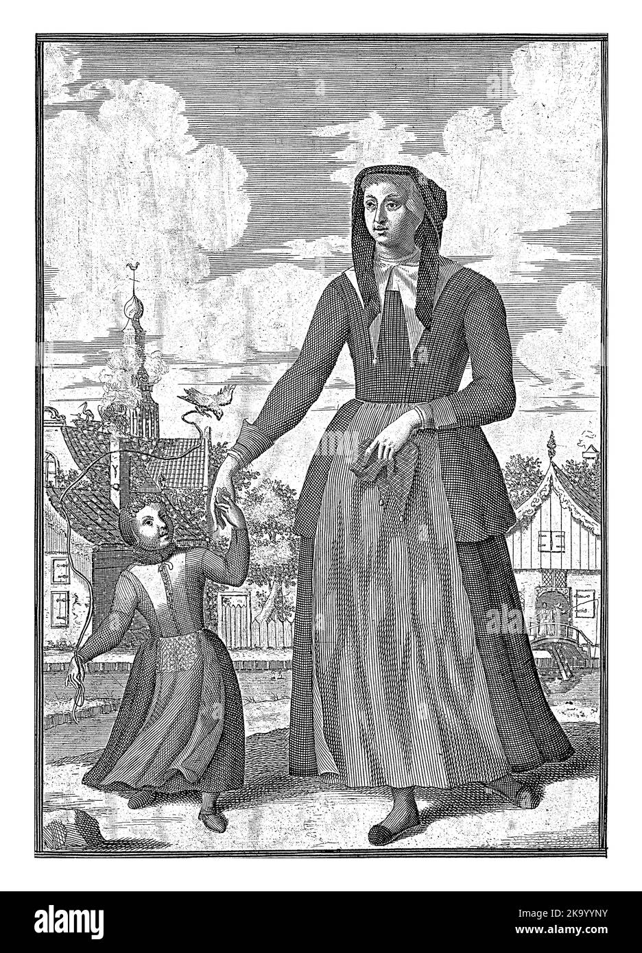Farmers wife walks Cut Out Stock Images &amp; Pictures - Alamy