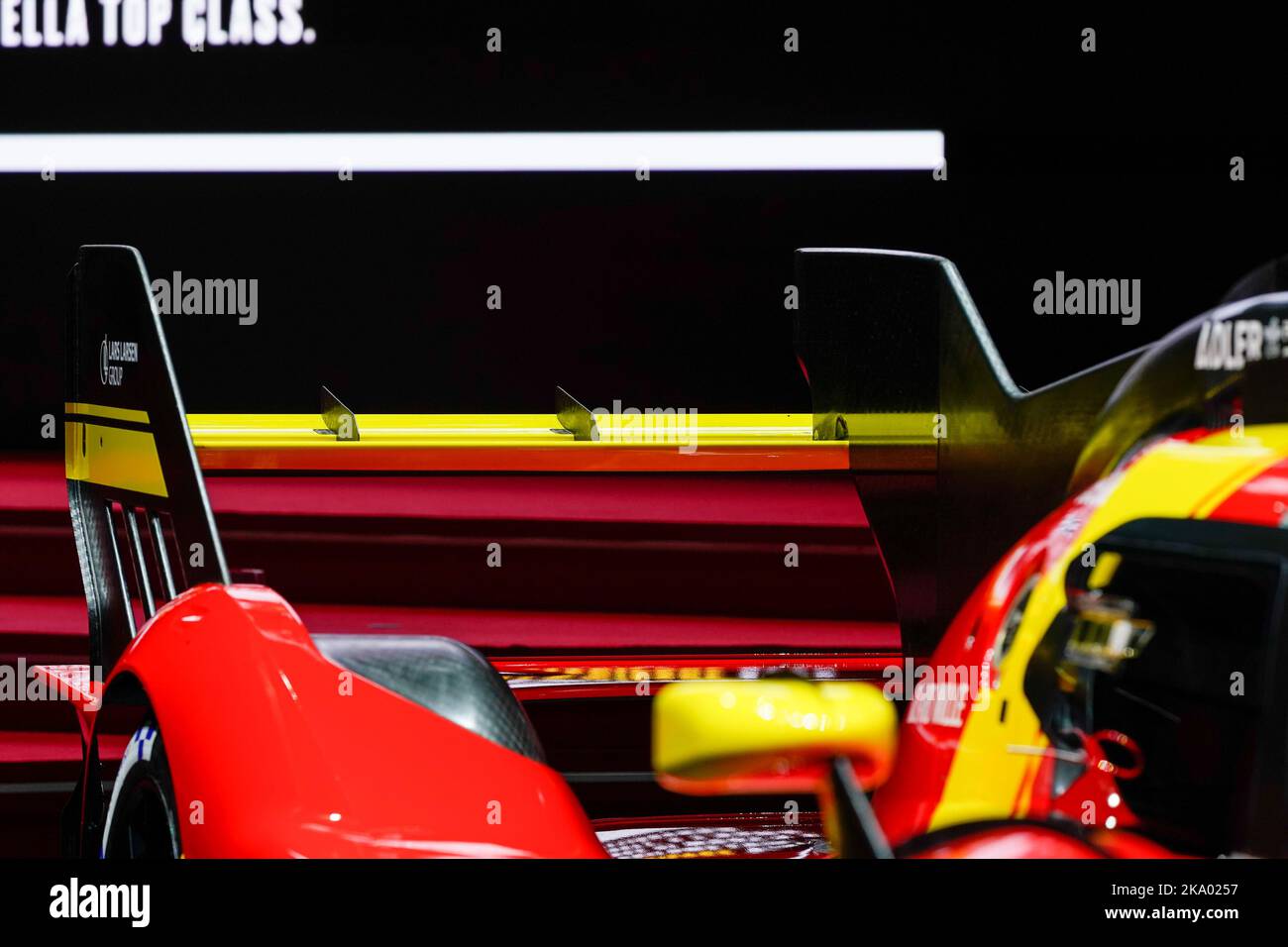 Ferrari 499P Hypercar during the Ferrari Finali Mondiali at Imola from ...