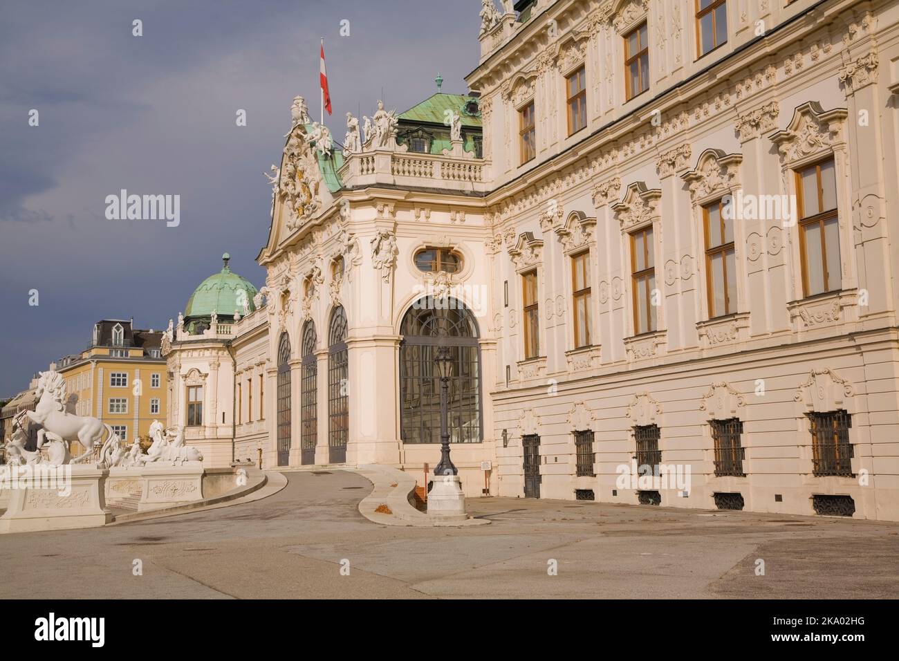 Upper Belvedere Palace, Vienna, Austria. Stock Photo