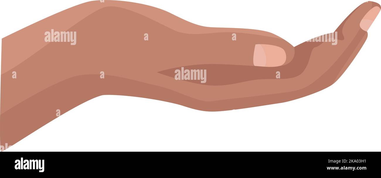 Hand human receiving position Stock Vector Images - Alamy
