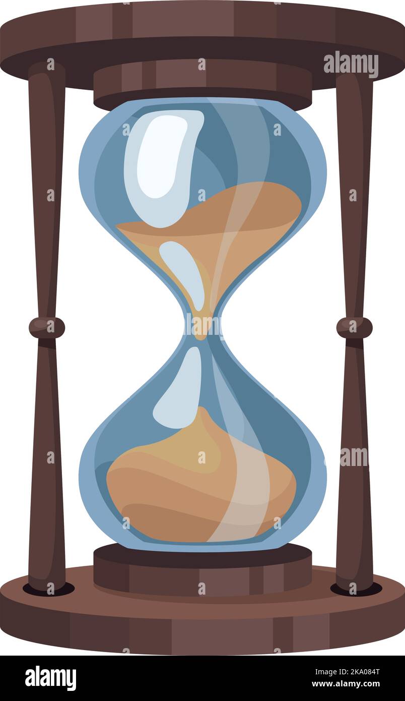 hourglass sand timer Stock Vector Image & Art - Alamy