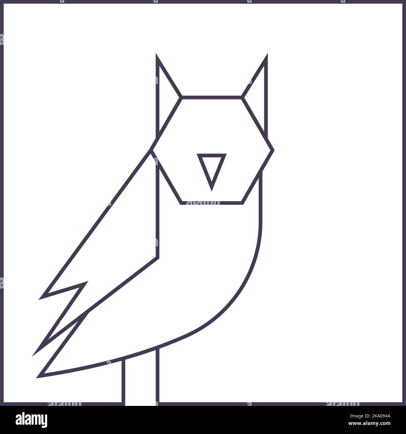 Owl logo icon design illustration vector Stock Vector Image & Art - Alamy