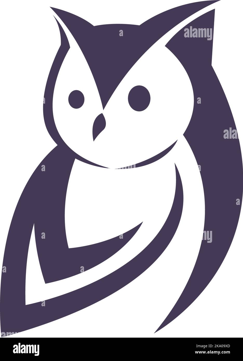 Owl logo icon design illustration vector Stock Vector Image & Art - Alamy