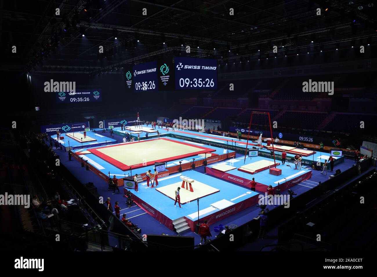 M&S Bank Arena, Liverpool, UK. 29th Oct, 2022. General view of M&S Bank Arena, OCTOBER 29, 2022