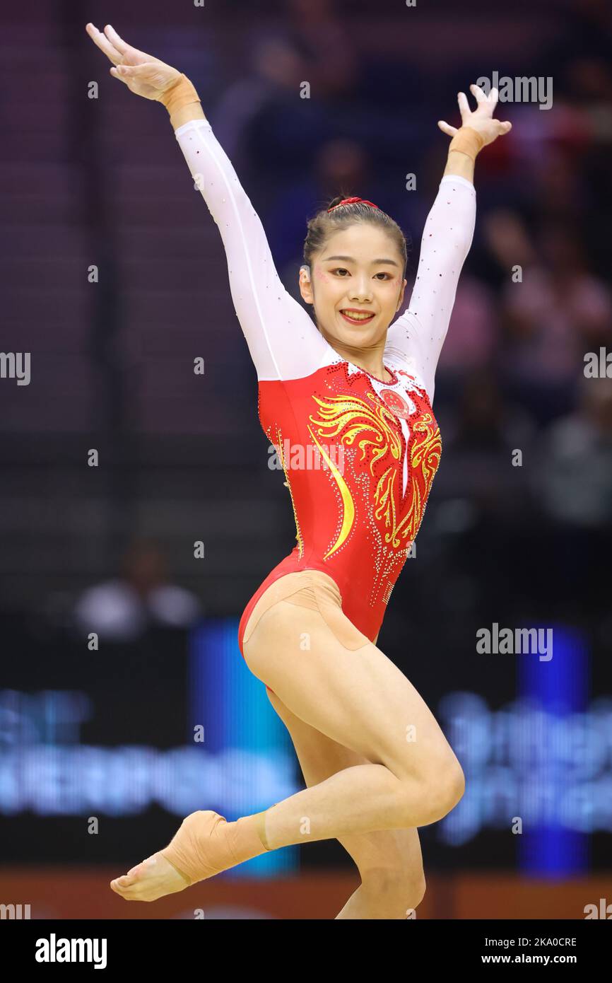 M&S Bank Arena, Liverpool, UK. 30th Oct, 2022. Wei Xiaoyuan (CHN ...