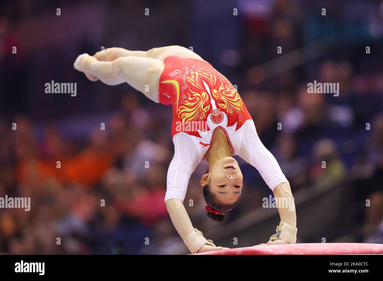 M&S Bank Arena, Liverpool, UK. 30th Oct, 2022. Tang Xijing (CHN), OCTOBER 30, 2022 Artistic