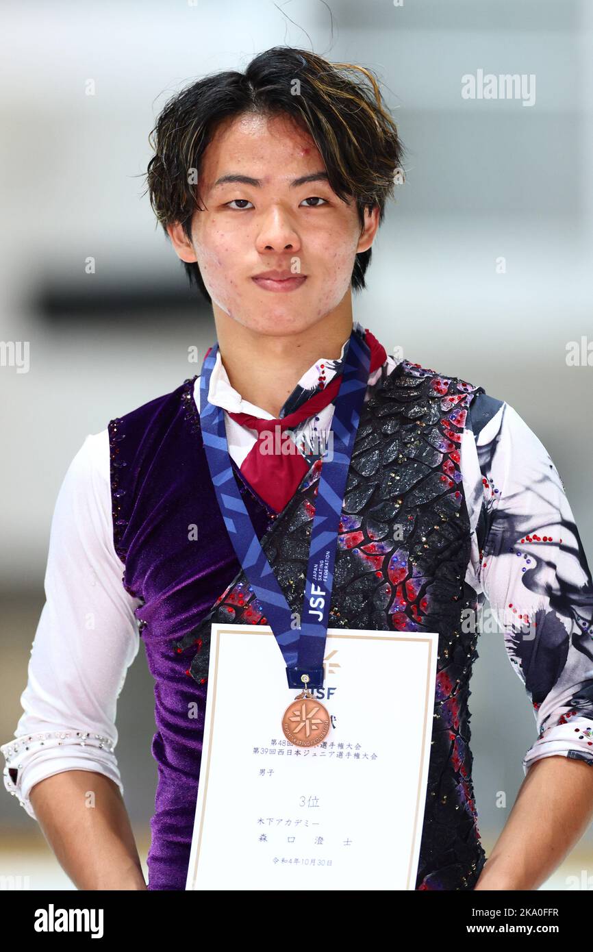 Kyoto Aquarena, Kyoto, Japan. 30th Oct, 2022. Sumitada Moriguchi