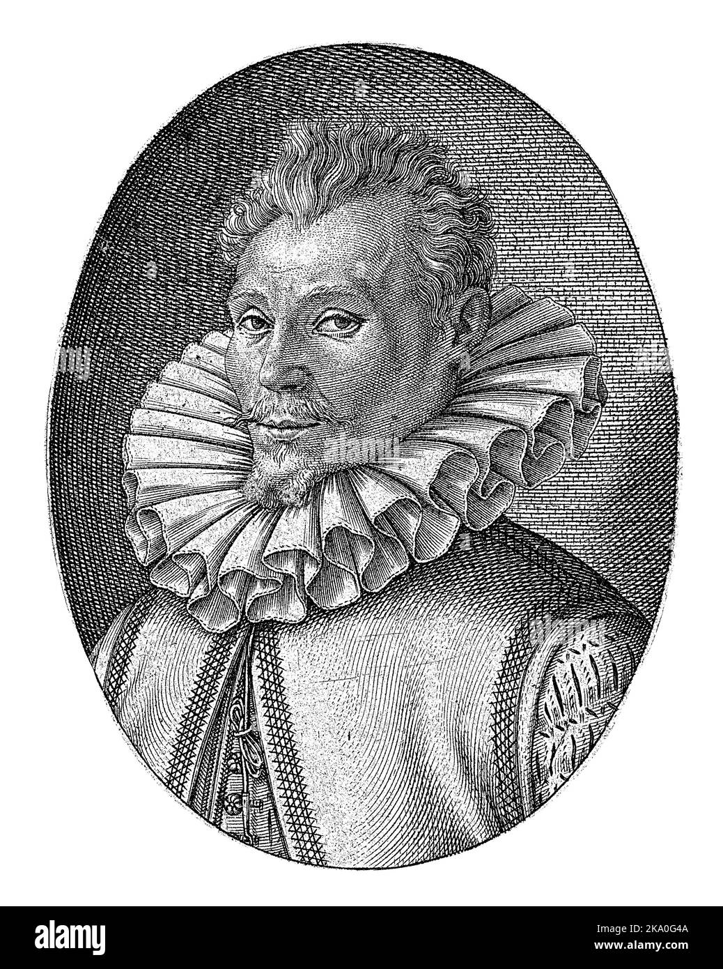 Portrait of Philip Willem van Nassau (?), Crispijn van de Passe (I ...