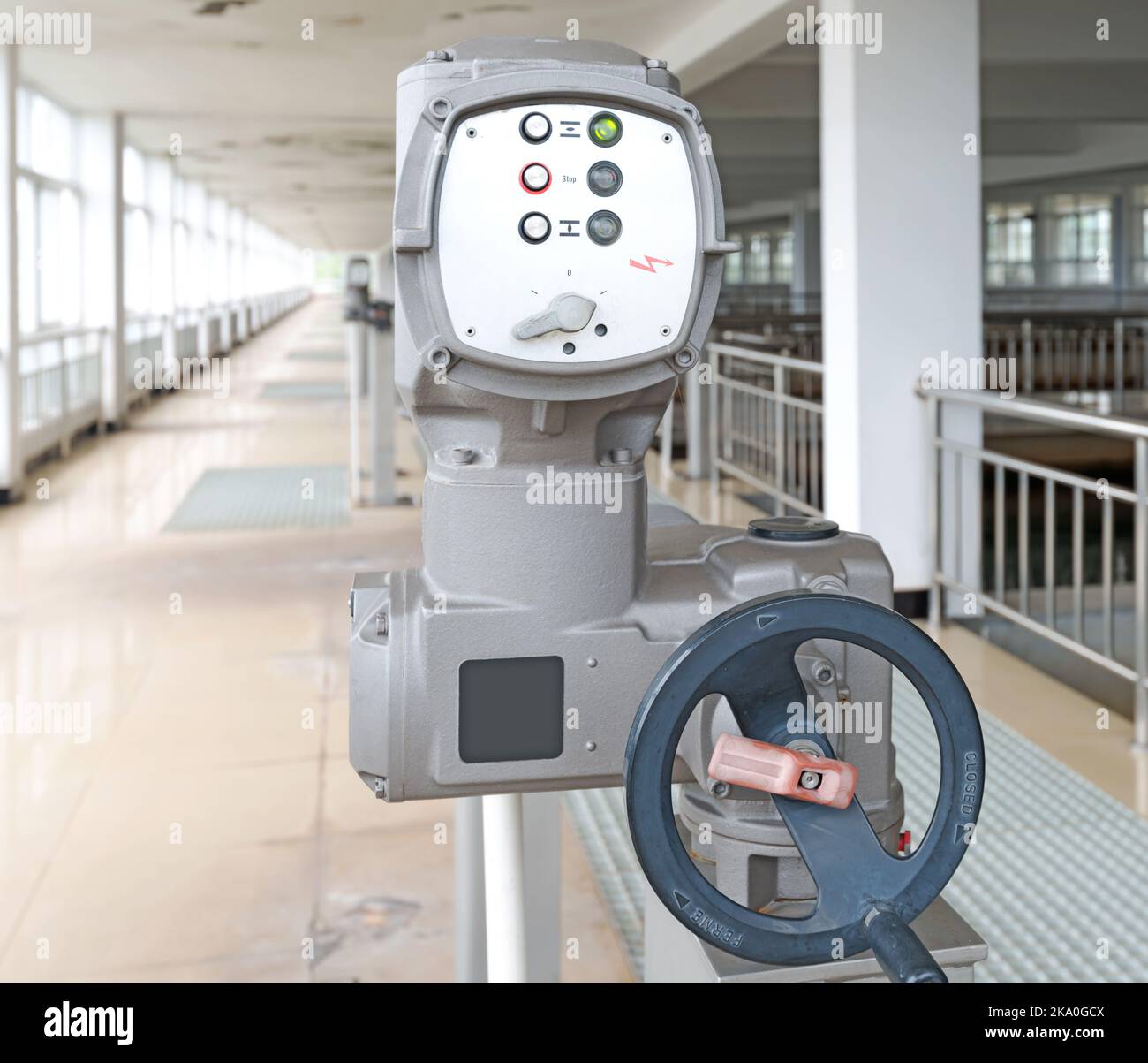 Modern urban wastewater treatment plant Stock Photo - Alamy