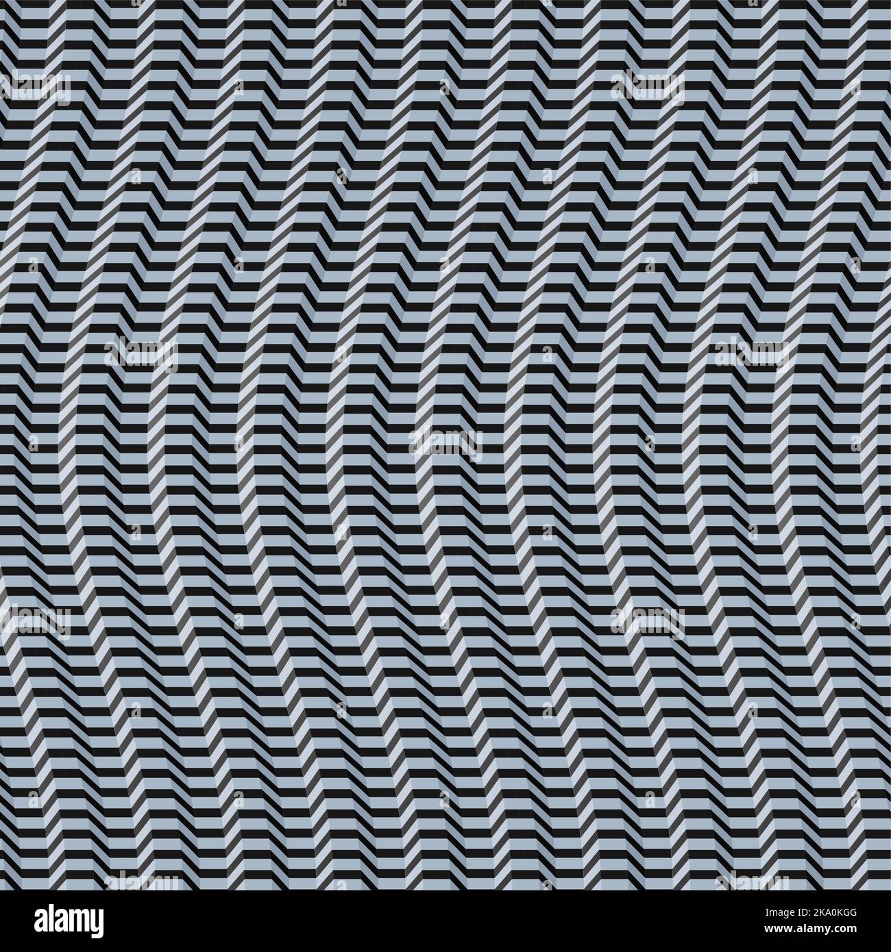 Abstract seamless straight pattern with vertical wave broken lines for ...