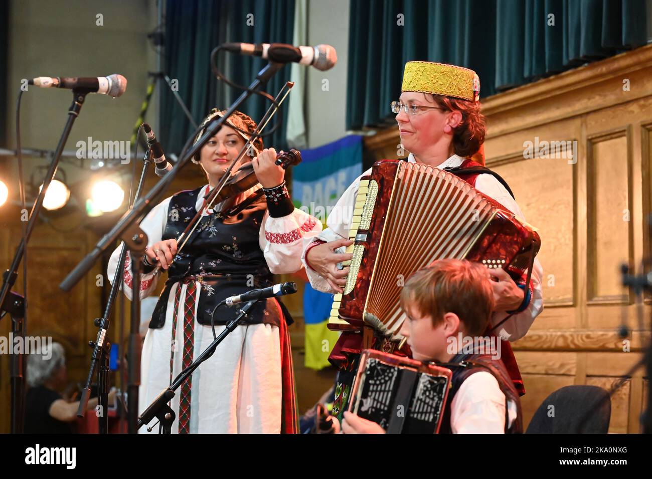 London, UK. 30th Oct, 2022. Lithuanian dance - Saduto performs at the