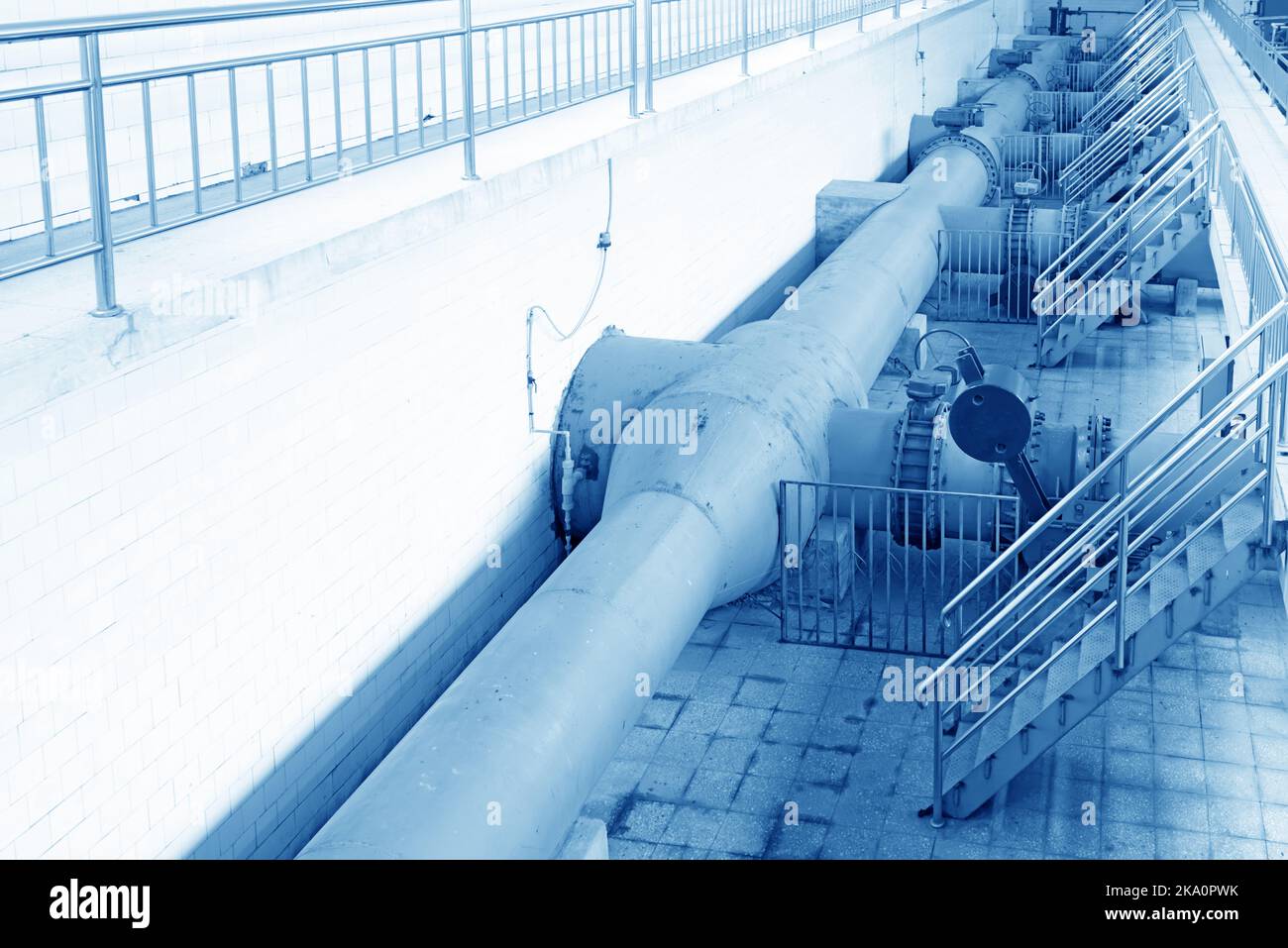 Modern urban wastewater treatment plant Stock Photo - Alamy