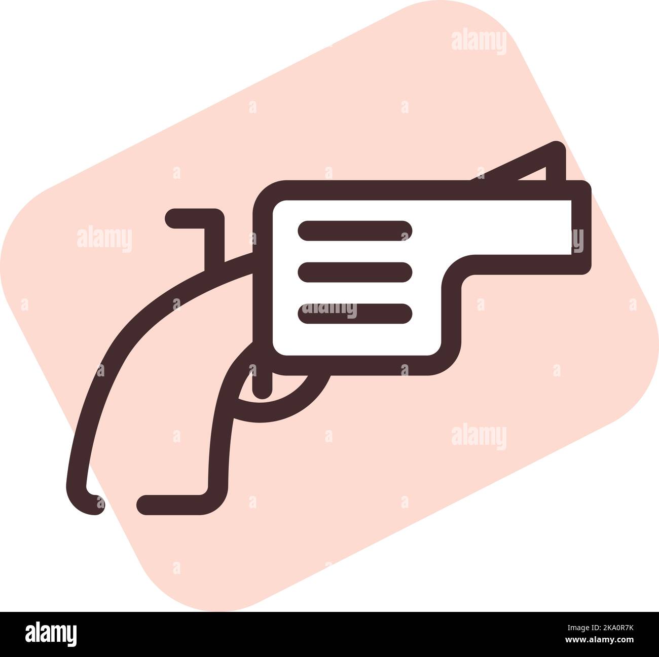 Law about gun weapon, illustration, vector on white background Stock ...