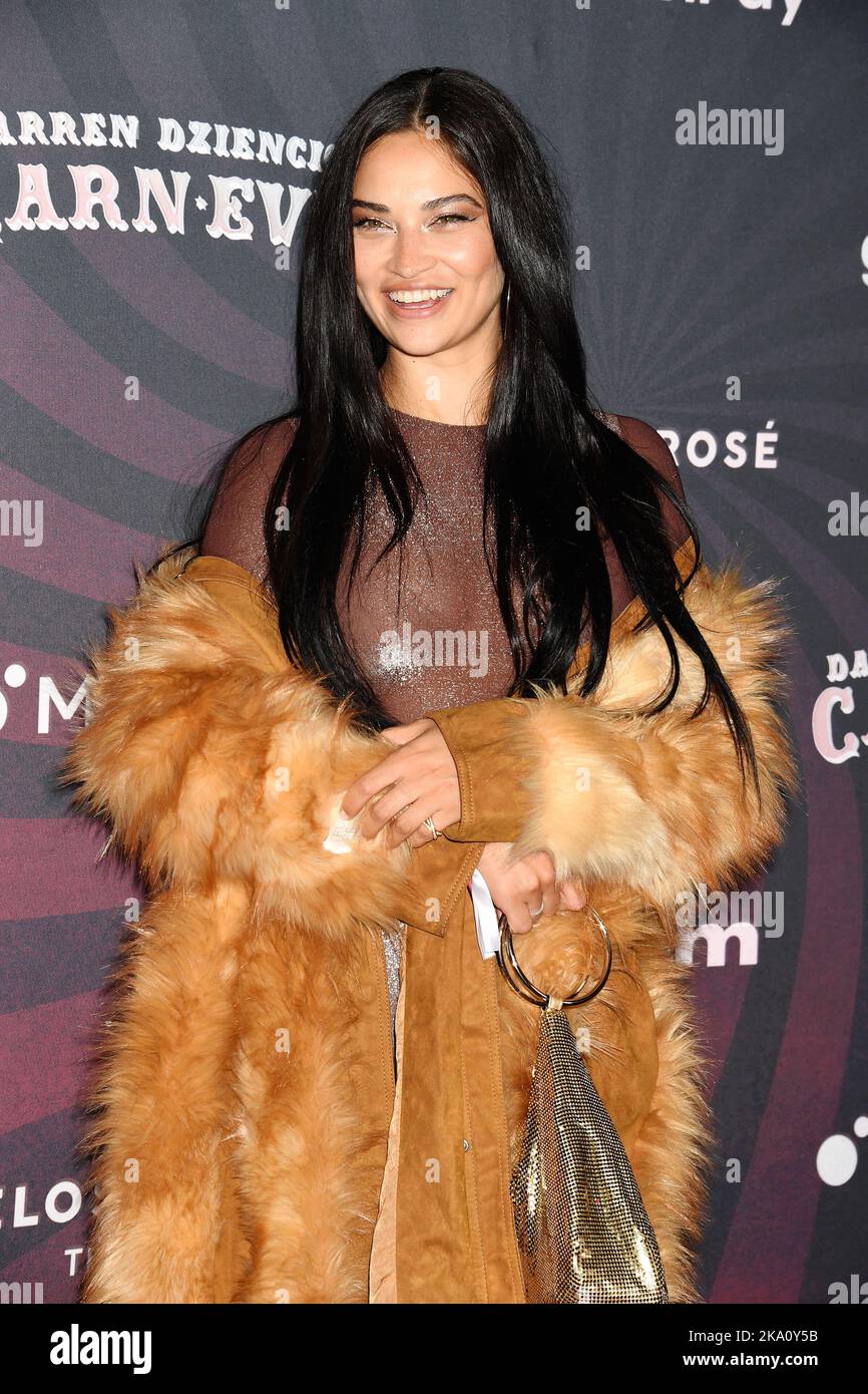 LOS ANGELES, CA - OCTOBER 29: Fashion Model Shanina Shaik attends the