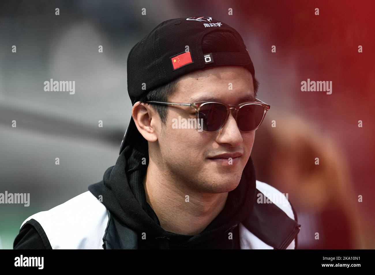 Mexico City, Mexico. 30th Oct, 2022. Alfa Romeo's Chinese driver Zhou ...