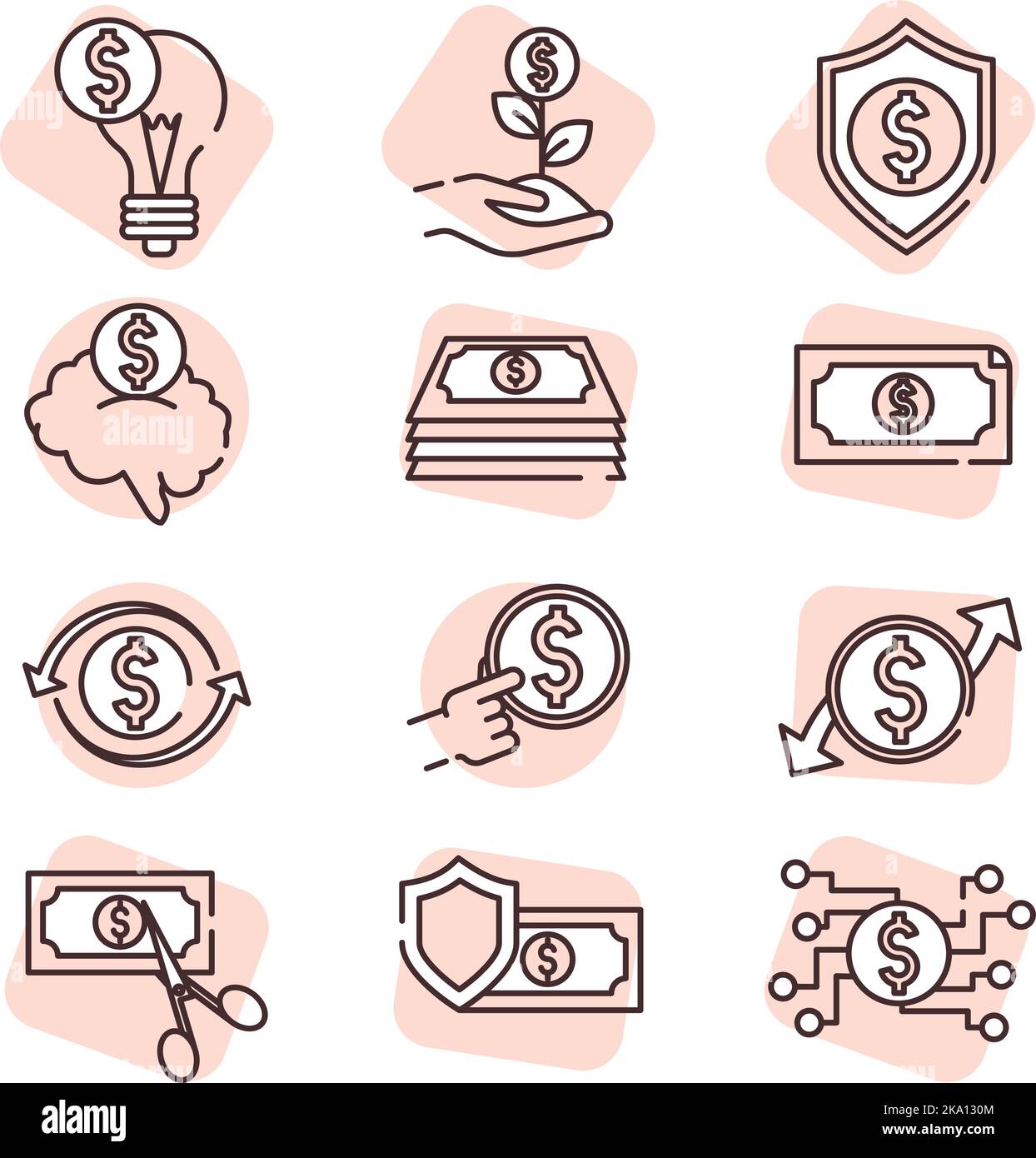 Money management industry Stock Vector Images - Alamy