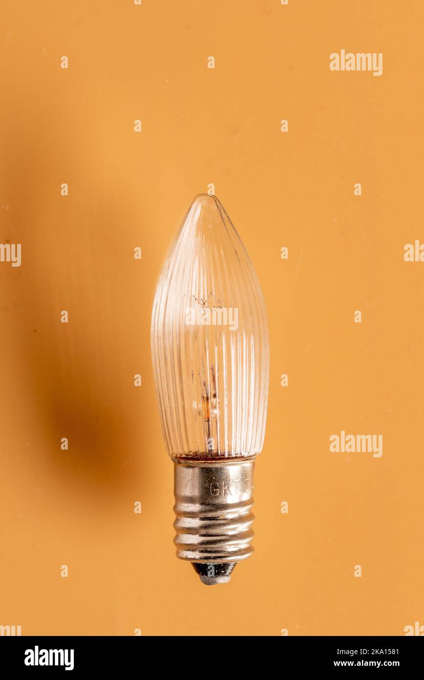 A variety of lighting bulb. Retro incandescent, halogen and mercury