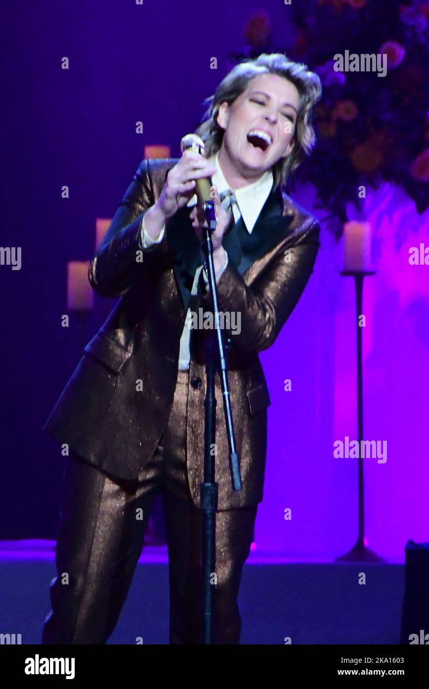 30 October 2022 Nashville, Tennessee Brandi Carlile. CMT Coal Miner