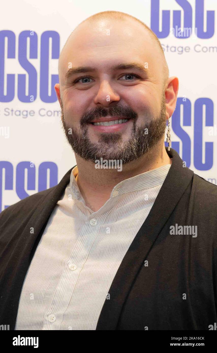 New York, NY, USA. 30th Oct, 2022. Joel Waggoner in attendance for A MAN OF NO IMPORTANCE Opening Night on Broadway, Classic Stage Company, New York, NY October 30, 2022. Credit: Manoli Figetakis/Everett Collection/Alamy Live News Stock Photo