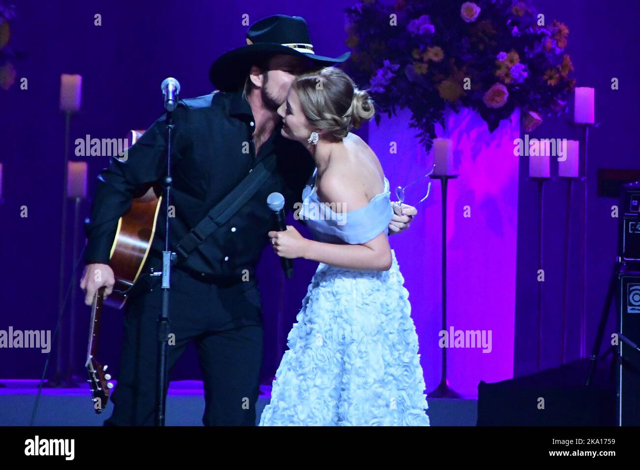 30 October 2022 - Nashville, Tennessee - Lukas Nelson, Emmy Rose