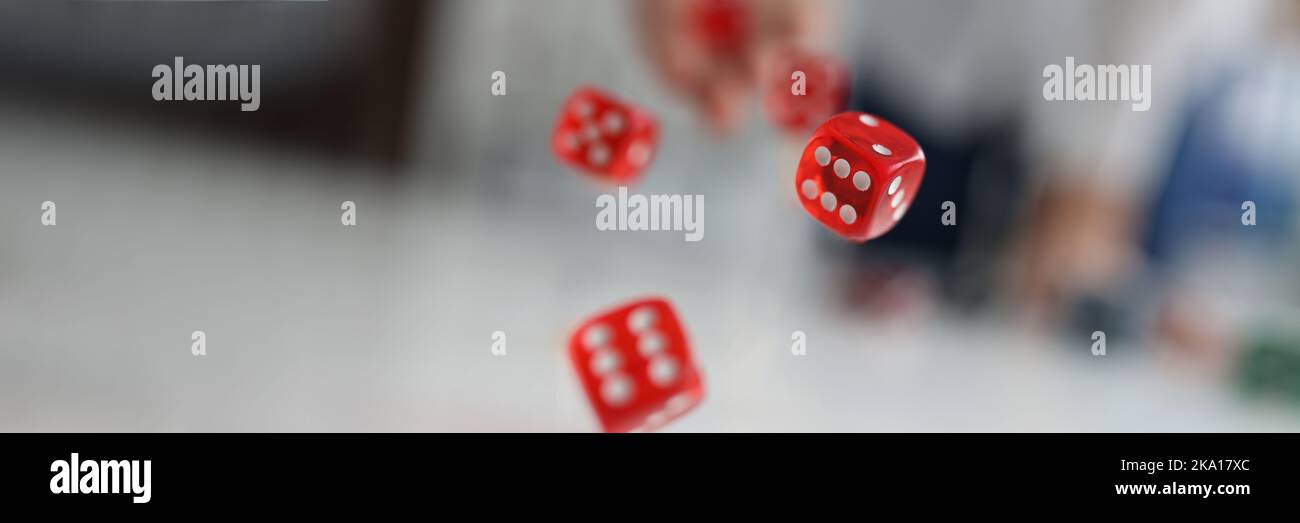 Hand throws dice hires stock photography and images Alamy